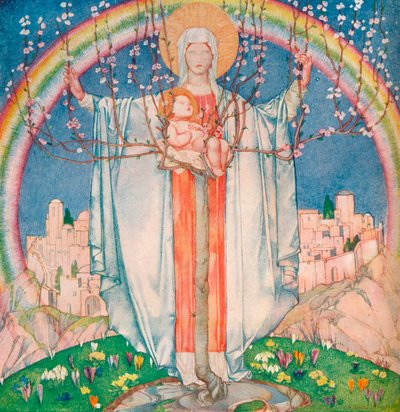 La Madonna Di Promessa, c1890-1914, 1914 de Edward Reginald Frampton