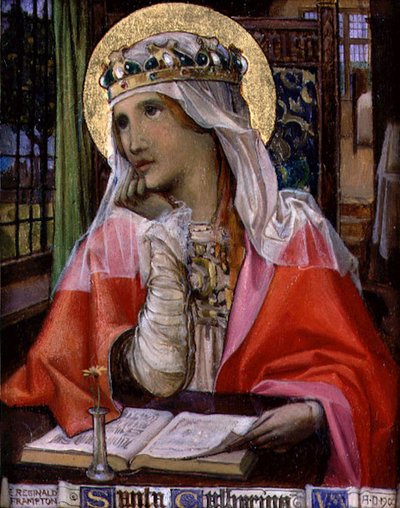 Santa Catalina, c.1900 de Edward Reginald Frampton