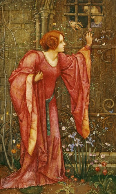 Los muros de piedra no hacen una prisión, ni las barras de hierro una jaula de Edward Reginald Frampton