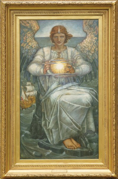El ángel del mar, 1906 de Edward Reginald Frampton