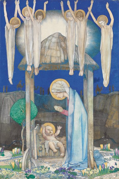La Natividad de Edward Reginald Frampton
