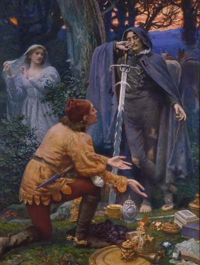 La Novia de Bertuccio, 1895 de Edward Robert Hughes
