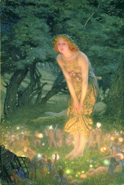Noche de verano de Edward Robert Hughes
