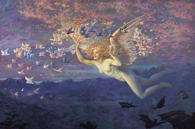 Alas de la mañana de Edward Robert Hughes