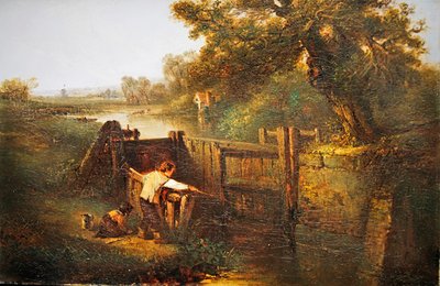 Escena de esclusa de Edward Robert Smythe