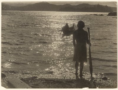 A lo largo del sendero brumoso de cobre de Edward S. Curtis