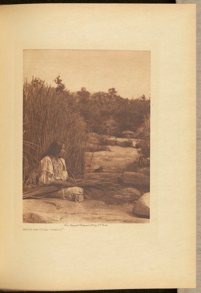 Entre las Tules - Yokuts de Edward S. Curtis
