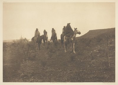Desert Rovers - Apache de Edward S. Curtis