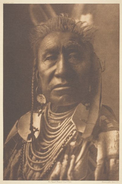 Espectáculos de peces-Apsaroke de Edward S. Curtis