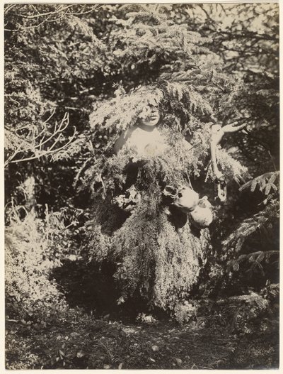 [Bailarín Fantasma - Kwakiutl] de Edward S. Curtis