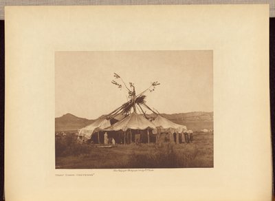 Amanecer gris - Cheyenne de Edward S. Curtis