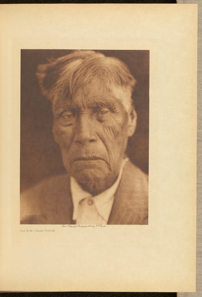 Viejo Bob - Tachi Yokuts de Edward S. Curtis