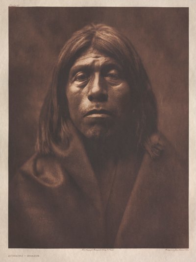 Cartera II, Plancha 60 / Quniáika-Mohave de Edward S. Curtis