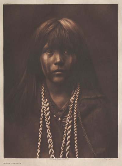 Cartera II, Ilustración 61: Mósa-Mohave de Edward S. Curtis