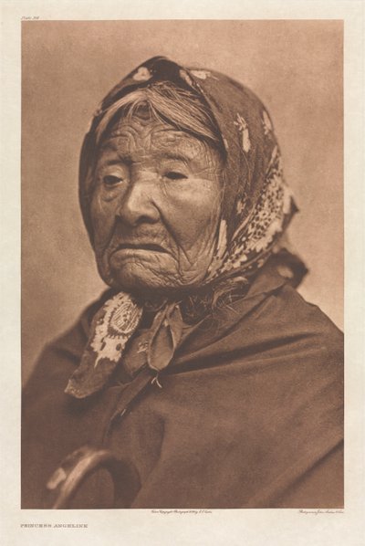 Portfolio IX, Plate 314: Princess Angeline de Edward S. Curtis