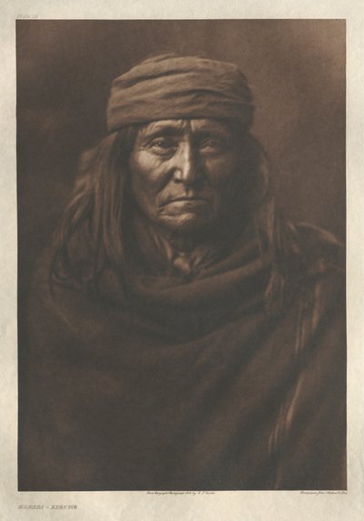 Cartera I, Ilustración 16: Eskadi-Apache de Edward S. Curtis