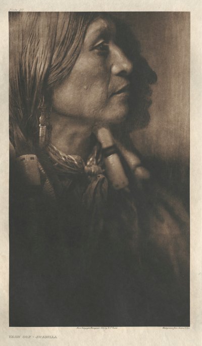 Cartera I, Plancha 20: Vash Gon-Jicarilla de Edward S. Curtis