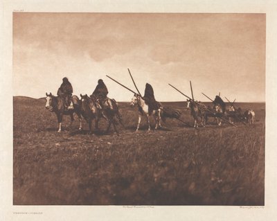 Portfolio VI, Plate 193: Travaux--Piegan de Edward S. Curtis