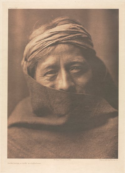 Cartera XVII, Plancha 612: Waíhusiwa, A Zuñi Kyáqimâssi de Edward S. Curtis
