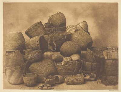 Cestas de Puget Sound de Edward S. Curtis