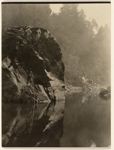 Aguas tranquilas - Wetchepeck de Edward S. Curtis