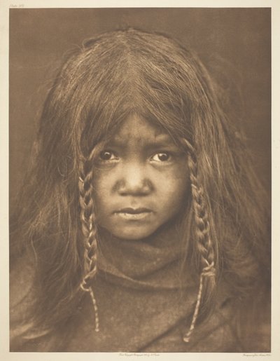 Chico de Quilcene de Edward S. Curtis
