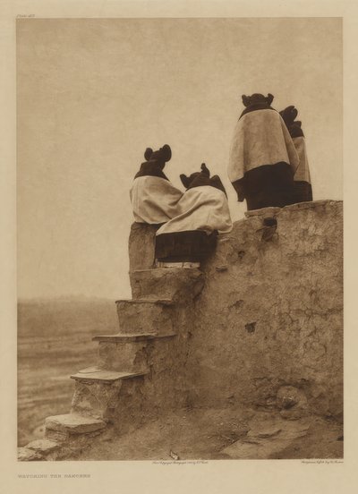 Ver a los bailarines de Edward S. Curtis