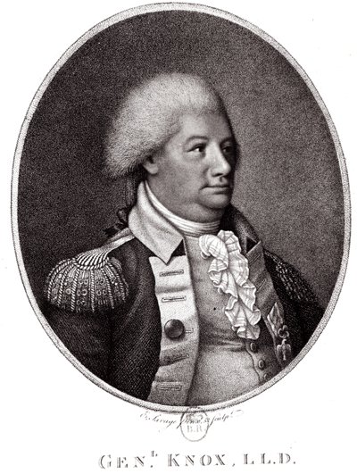 General Henry Knox (1750-1806) 1791 de Edward Savage