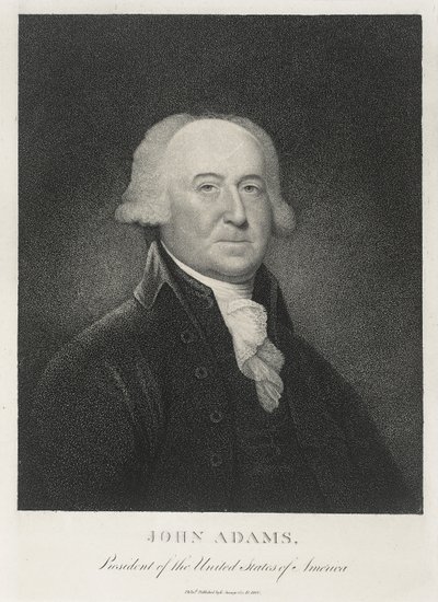 John Adams, Segundo Presidente de los Estados Unidos de Edward Savage