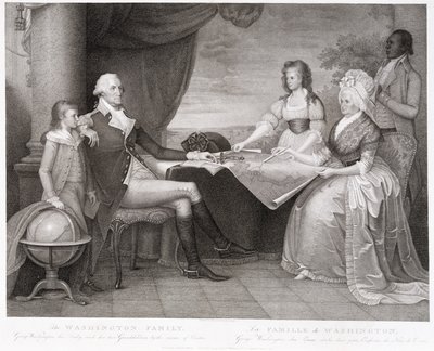 La familia Washington, 1798 de Edward Savage