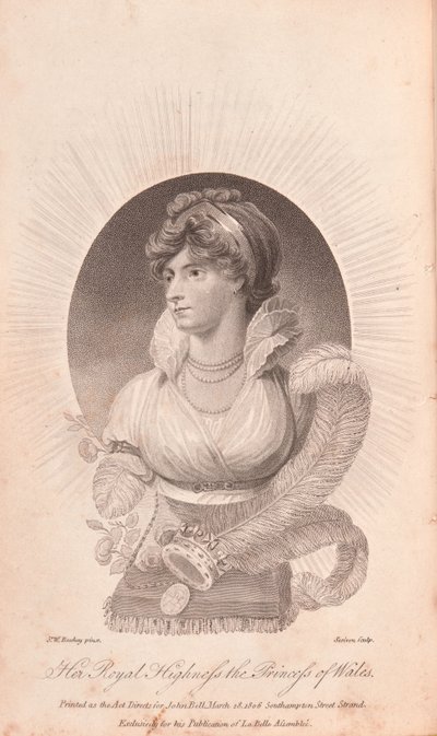 Su Alteza Real la Princesa de Gales de Edward Scriven