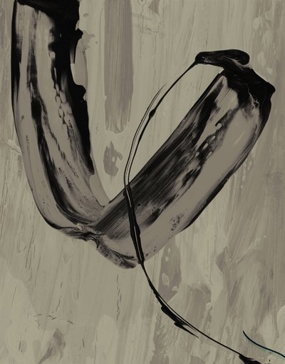 Gesto abstracto en gris de Edward Selkirk