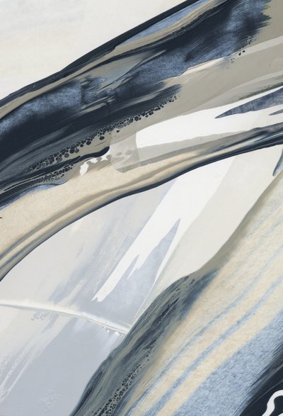 Blues abstracto y fluido de Edward Selkirk