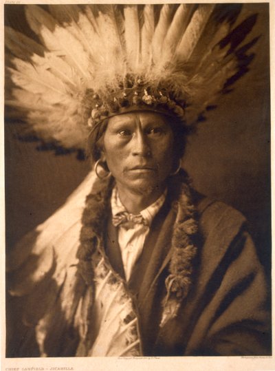 Jefe Garfield de los Jicarilla de Edward Sheriff (after) Curtis