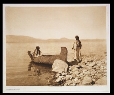 Embarque - Kutenai de Edward Sheriff (after) Curtis