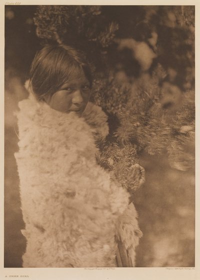 Una niña Cree de Edward Sheriff Curtis