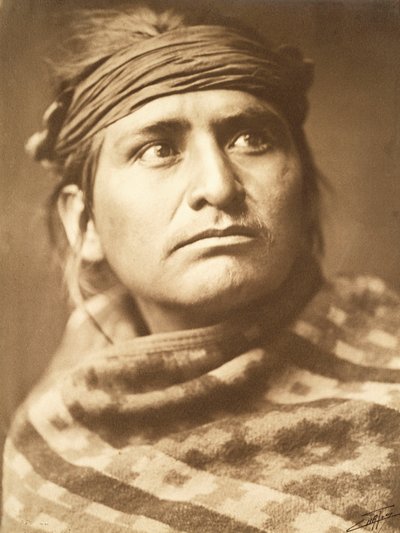 Jefe del Desierto, Navaho de Edward Sheriff Curtis
