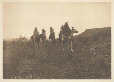 Nómadas del desierto - Apache de Edward Sheriff Curtis