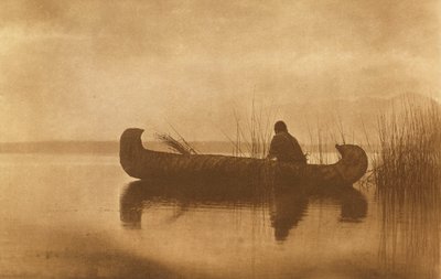 Cazador de patos Kutenai de Edward Sheriff Curtis
