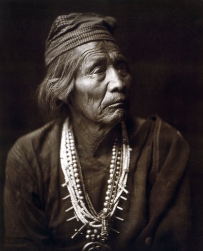 Nesjaja Hatali, indio, Navajo, c. 1904, foto Edward S. Curtis de Edward Sheriff Curtis