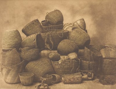 Cestas de Puget Sound, 1912 de Edward Sheriff Curtis