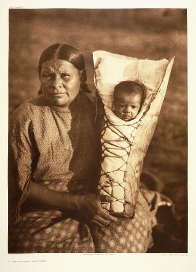 La madre comanche de Edward Sheriff Curtis