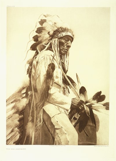 El viejo Cheyenne de Edward Sheriff Curtis