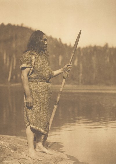 El ballenero - Clayoquot, 1915 de Edward Sheriff Curtis
