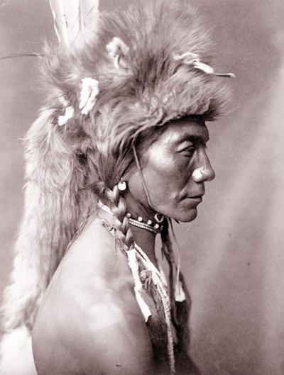 Riñón amarillo, Piegan de Edward Sheriff Curtis