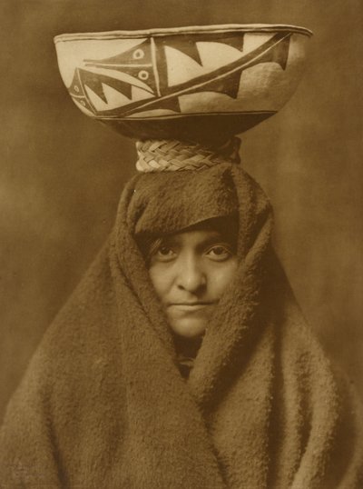 Mujer Zuñi de Edward Sheriff Curtis