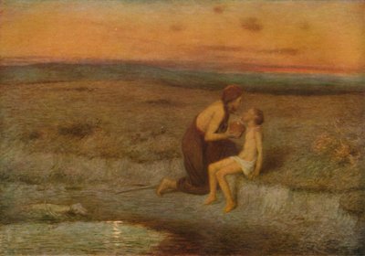 Agar e Ismael de William Edward Stott