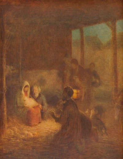 No había lugar en la posada, c1910, 1911 de William Edward Stott