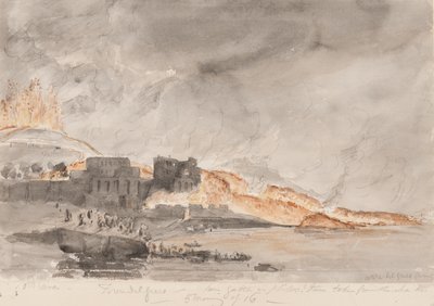 Erupción del Vesubio, 1794 de Edward Swinburne