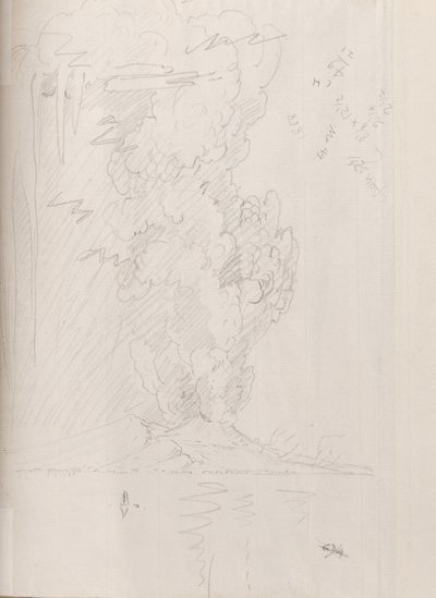 Erupción del Vesubio, 1794 de Edward Swinburne